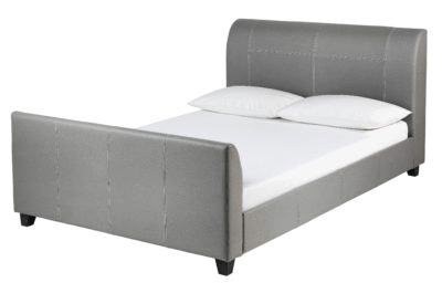 Collection - Enrique Grey - Bed frame - Kingsize